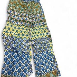 Zara colorful Patterned Wide-Leg Pants